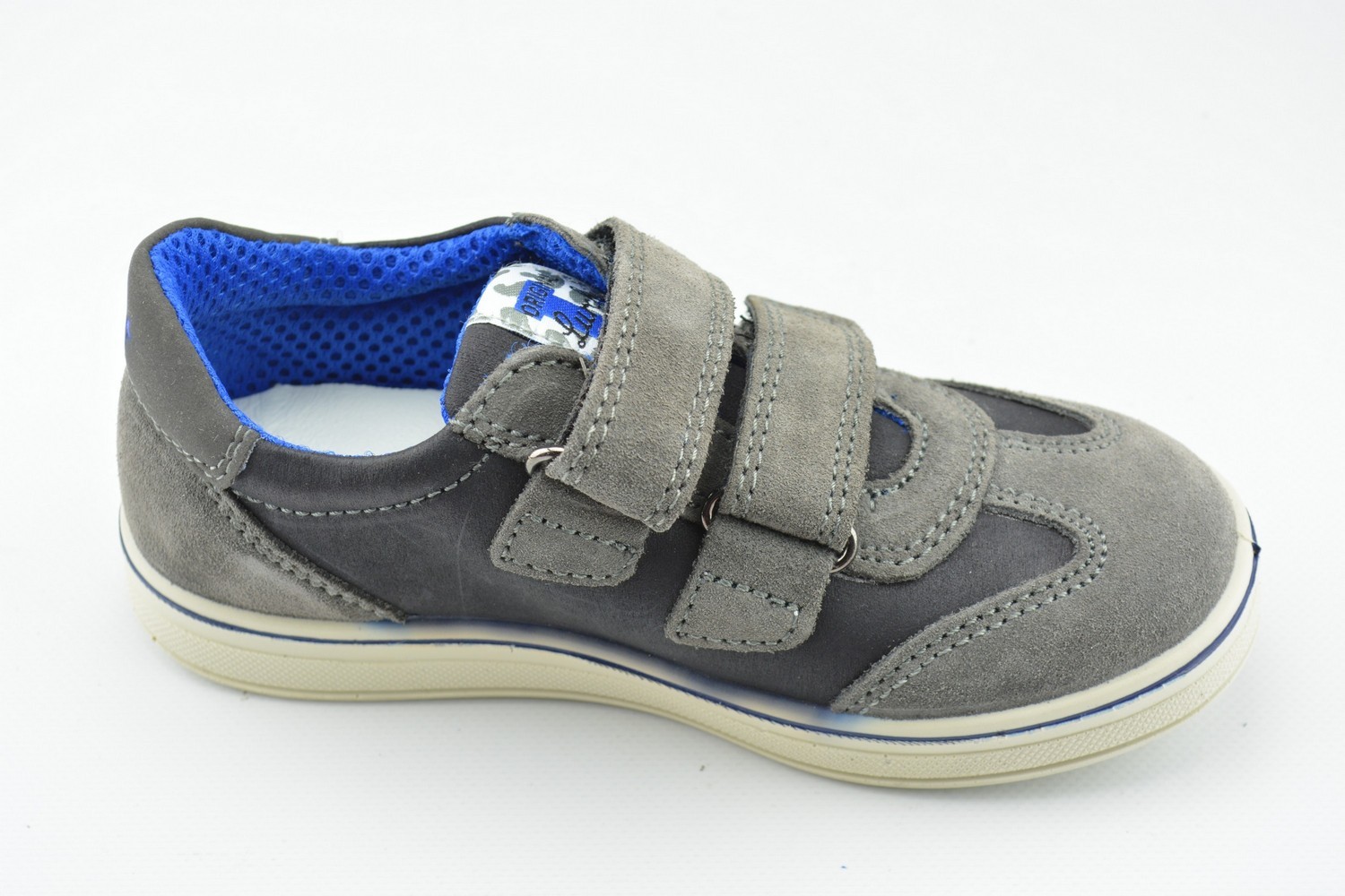 Weberschuhe24 - Lurchi Klettschuh IGOR grey (grau)